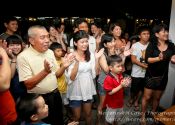 Gattison 21st Birthday Event Photography, Friends Singing Birthday Song @ Costa Sands Resort, Pasir Ris Chalet