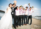 CS & Evon Actual Day Wedding Photography @ Woodland Waterfront Jetty Singapore